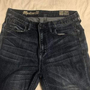 MADEWELL Skinny High Riser Jeans!